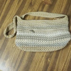 Pale multi-colored Shoulder Bag